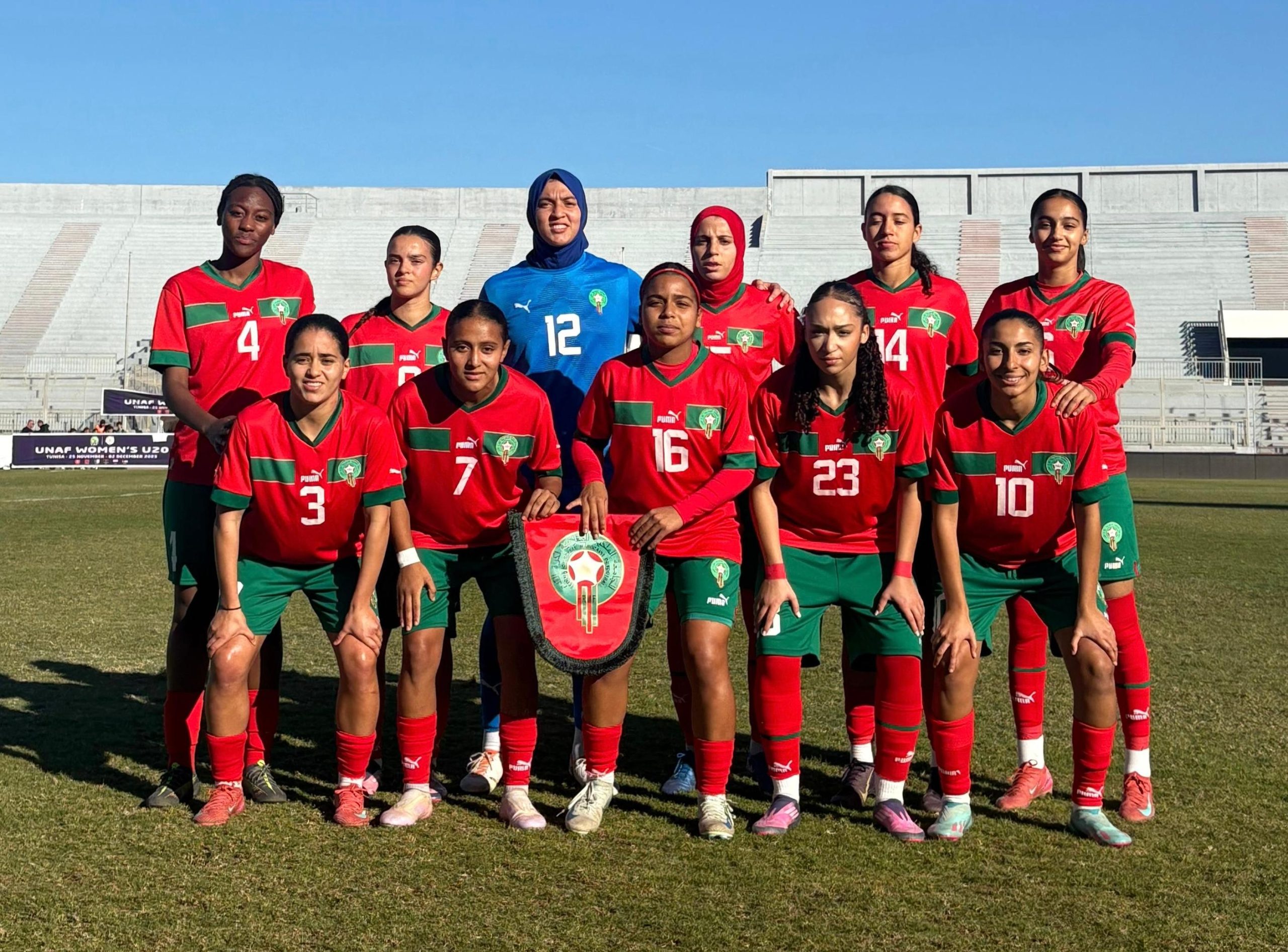 المنتخب النسوي لأقل من 20 سنة يتأهل لنهائي دوري شمال إفريقيا   